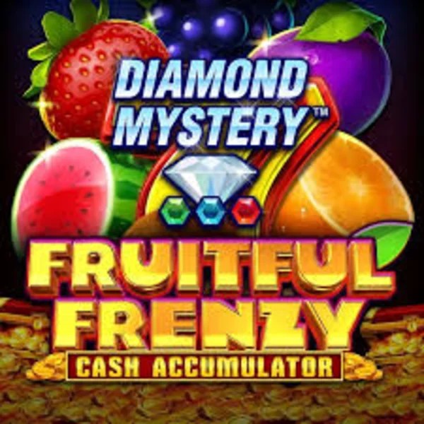 Diamond Mystery Fruitful Frenzy Cash Accumulator by Greentube, showcased at wildrobinn.com.pl – game logo