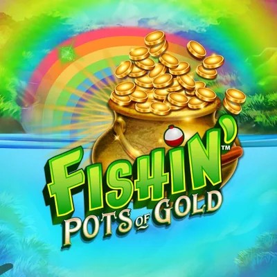 Fishin Pots Of Gold slot visual from Gameburger Studios available on wildrobinn.com.pl