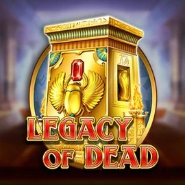 Legacy of Dead logo – Slots by Play'n GO at Wild Robin Casino