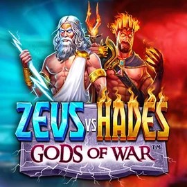 Slots logo of Zeus vs Hades: Gods of War from Pragmatic Play at Wild Robin Casino